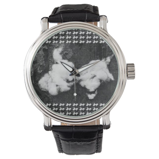 down fluffy watch (Front)