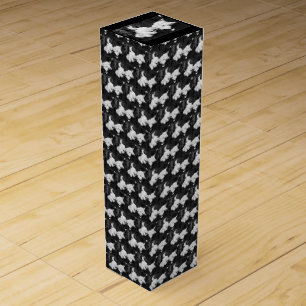 down fluffy wine box