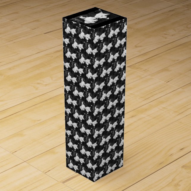 down fluffy wine box (Front)