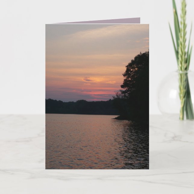 Down Going Sun Card (Front)