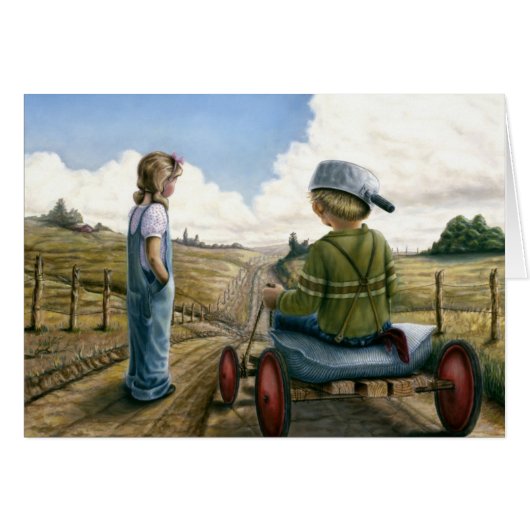 DOWN HILL RACER CARDS (Front Horizontal)