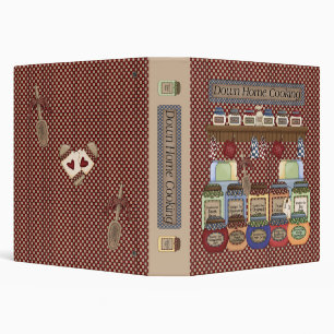 Down Home Cooking 1.5" Recipe Binder