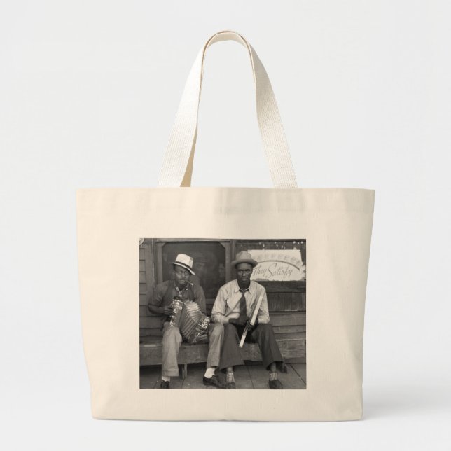 Down Home Music, 1938 Large Tote Bag (Front)
