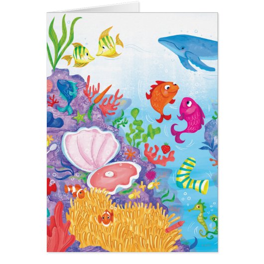 Down In The Ocean Cards (Front)