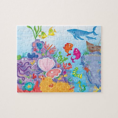 Down In The Ocean Jigsaw Puzzle