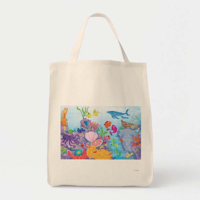 Down In The Ocean Tote Bag (Front)
