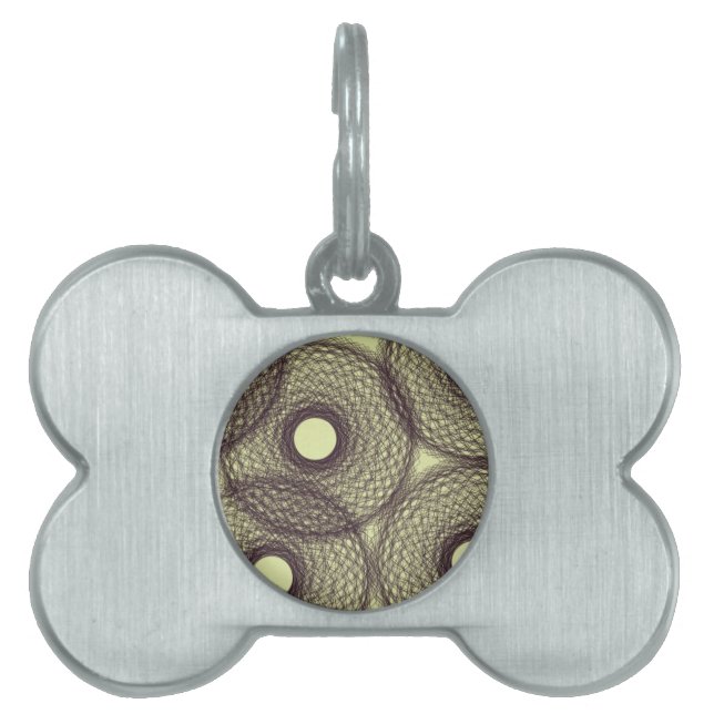down into darkness pet tag (Front)
