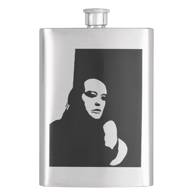 Down Looker Flask (Front)