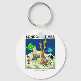 Down On Squid Roe Funny Gifts Tees & Collectibles Keychain