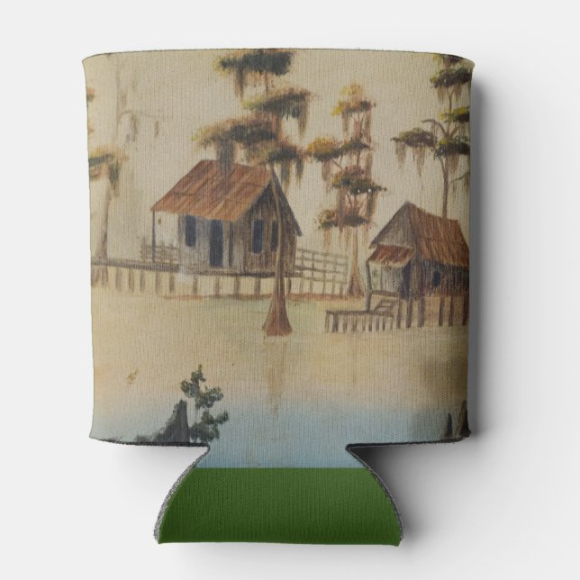 Down on the Bayou Can Cooler (Back)