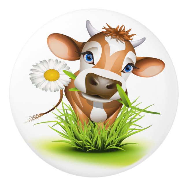 Down on the Farm Ceramic Drawer Knobs (Front)