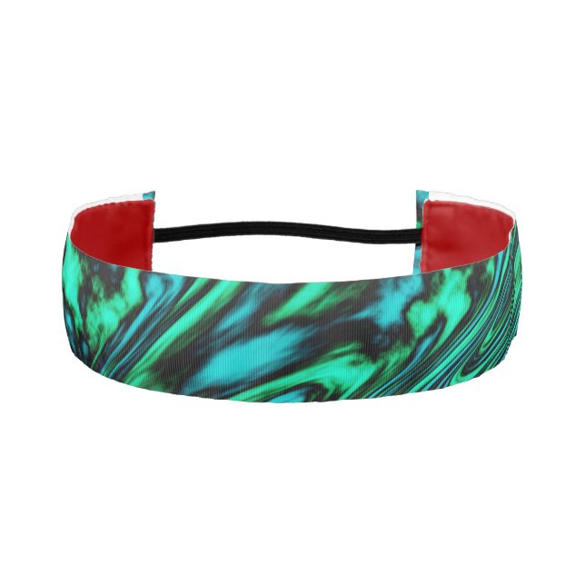 Down Stream  Athletic Headband (Front)