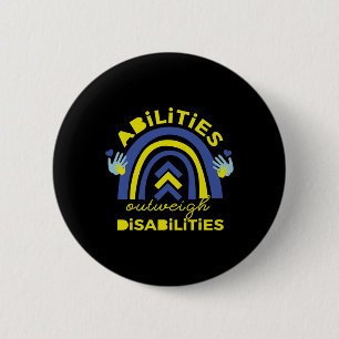 Down Syndrome Abilities Outweigh Disabilities Gif Button