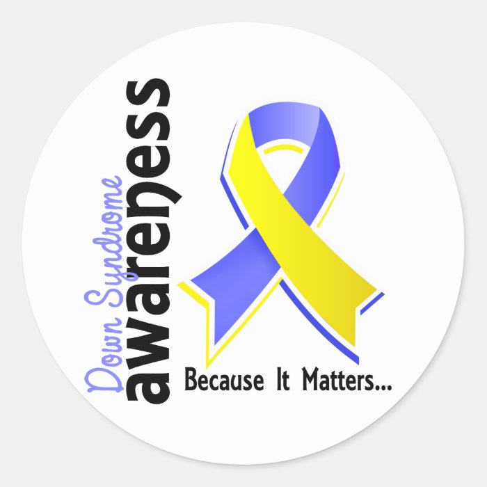 Down Syndrome Awareness 5 Sticker