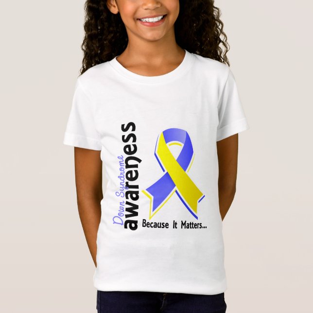 Down Syndrome Awareness 5 T-Shirt (Front)