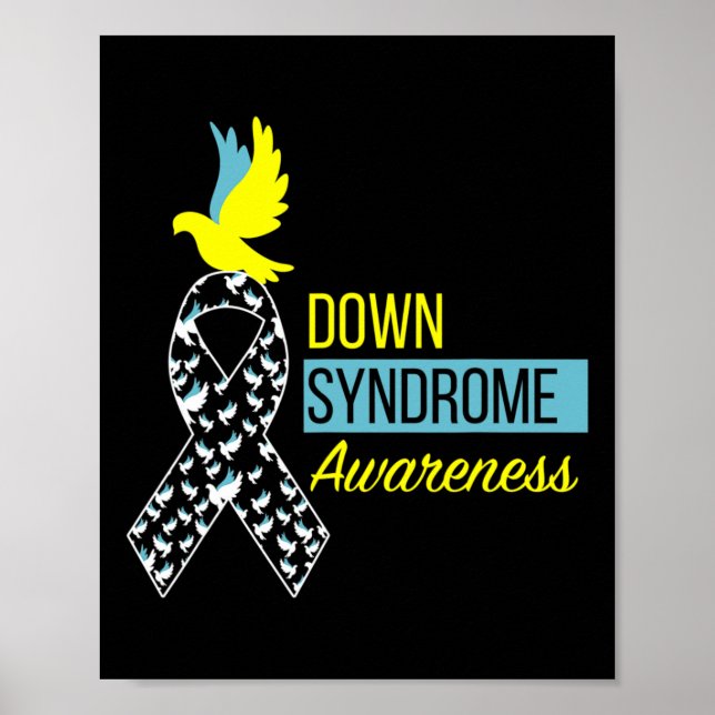 Down Syndrome Awareness - Cute Appreciate Dns Gift Poster (Front)