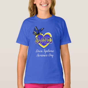 DOWN SYNDROME AWARENESS DAY  March 21 Shirt