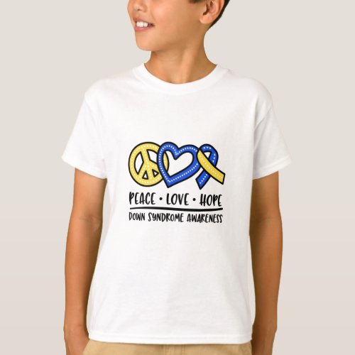 Down syndrome awareness down syndrome T_Shirt
