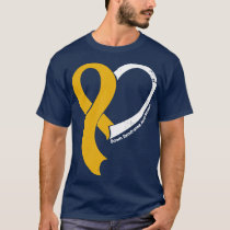 Down Syndrome Awareness Hople Love Heart Ribbon Ha T-Shirt