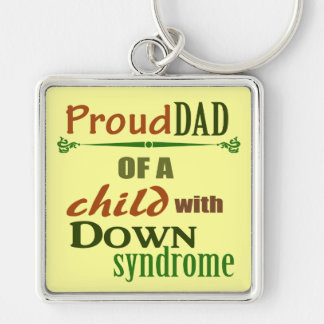 Down syndrome awareness keychain