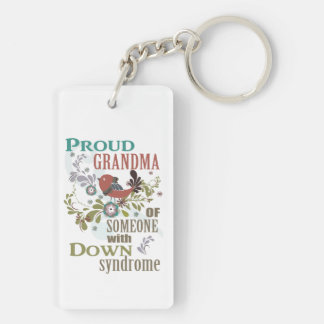 Down syndrome awareness keychain