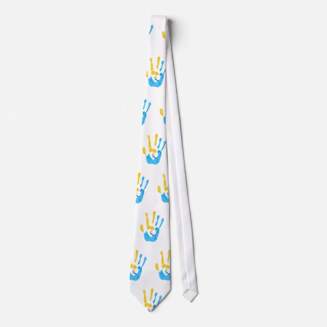 Down Syndrome Awareness Neck Tie (Front)
