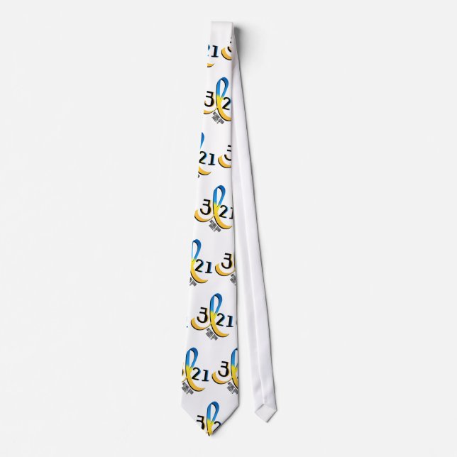 Down Syndrome Awareness Neck Tie (Front)