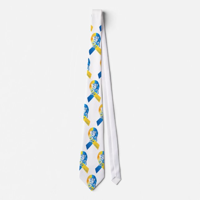 Down Syndrome Awareness Neck Tie (Front)