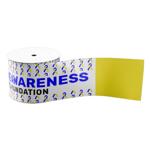 Down Syndrome Awareness Pattern Ribbon