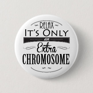 Down syndrome awareness pinback button