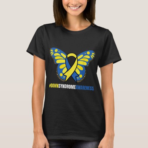 Down Syndrome Awareness proud family team  T_Shirt