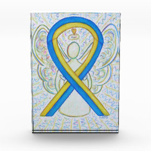 Down Syndrome Awareness Ribbon Angel Award