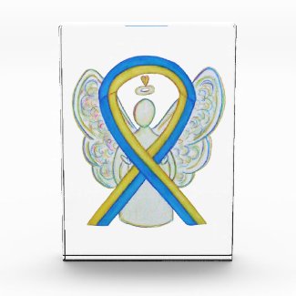 Down Syndrome Awareness Ribbon Angel Award 