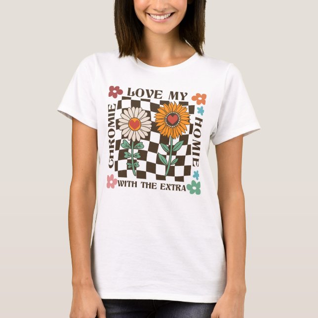Down Syndrome Awareness Shirt, Love My Homie With  T-Shirt (Front)