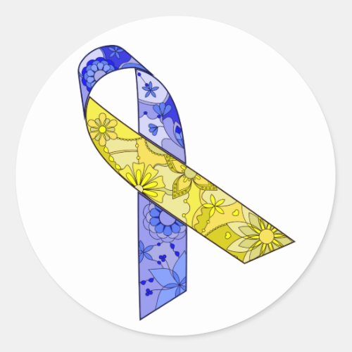 Down syndrome awareness stickers