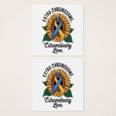 Down Syndrome Awareness Sunflower (Front & Back)