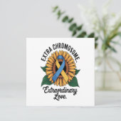 Down Syndrome Awareness Sunflower (Standing Front)
