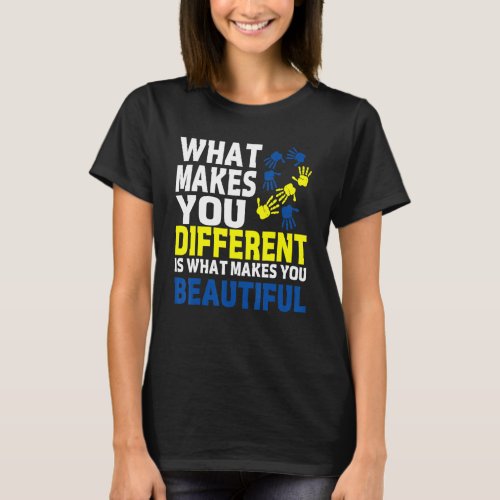 Down Syndrome Awareness  T21 Day  Women Kids 2 T_Shirt