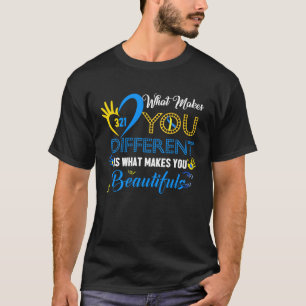 Down Syndrome Awareness  T21 Day  Women Kids T-Shirt