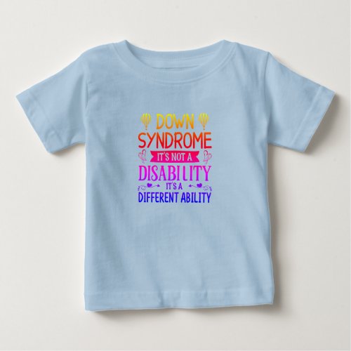 Down Syndrome Awareness T_shirt for Toddlers