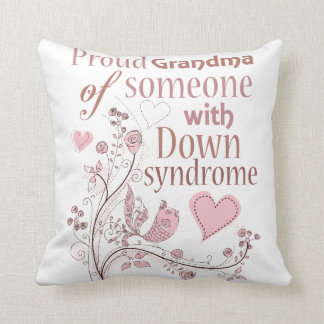 Down syndrome Awareness Throw Pillow