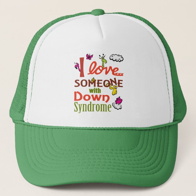Down syndrome awareness trucker hat (Front)