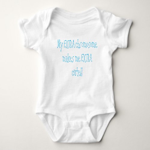 Down Syndrome  Baby Bodysuit