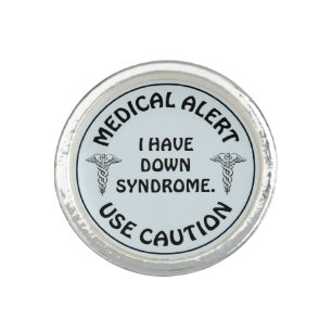 DOWN SYNDROME RING