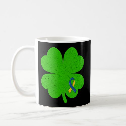 Down Syndrome St Patricks Day Awareness Shamrock Coffee Mug