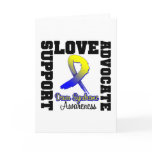 Down Syndrome Support Advocate Love Card
