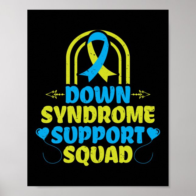 Down Syndrome Support Squad Awareness Special Poster (Front)