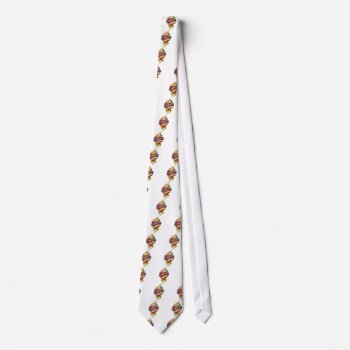 Down Syndrome Tattoo Heart Neck Tie by fightcancertees at Zazzle
