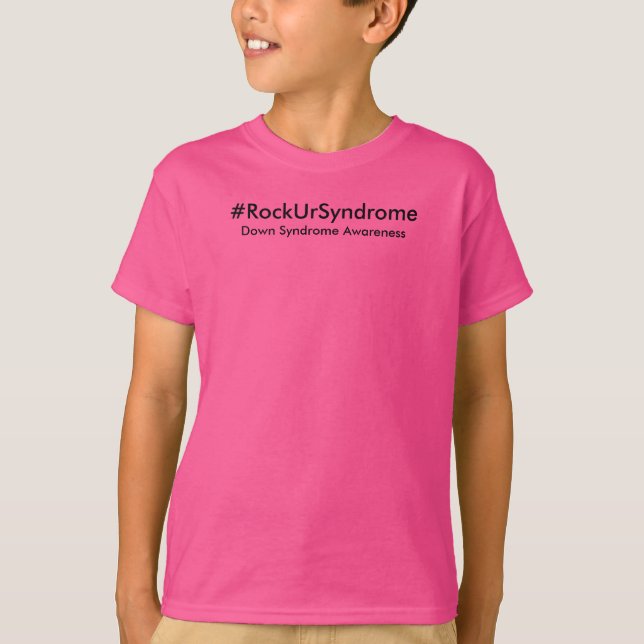 Down Syndrome tshirt (Front)