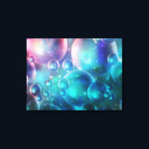 Down the Empyrean Stream Canvas Print